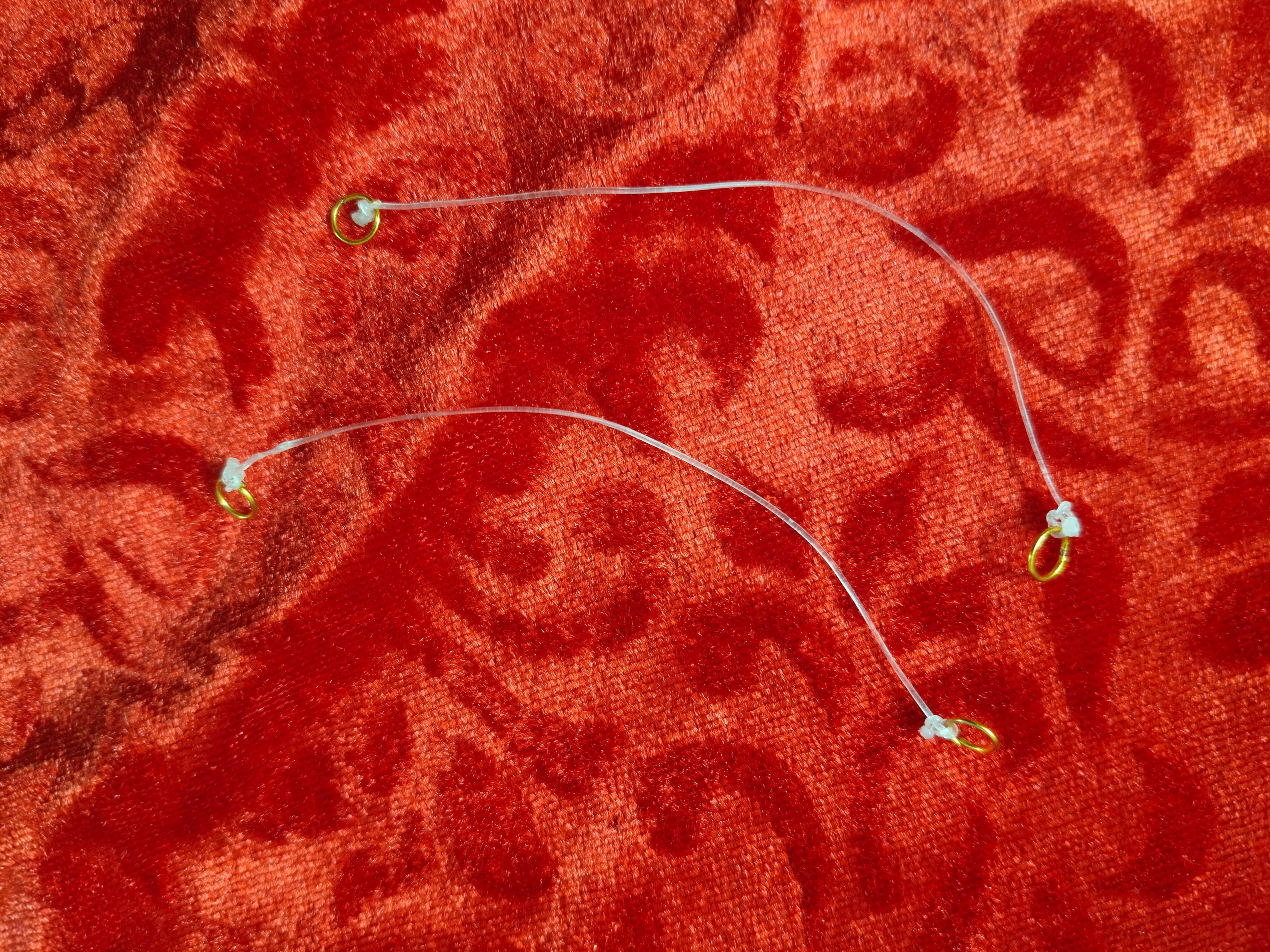 Invisible maati for heavy earrings