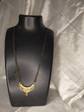 Black beads (nallapusalu) long with pendant