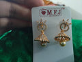 Small cz Jhumkas