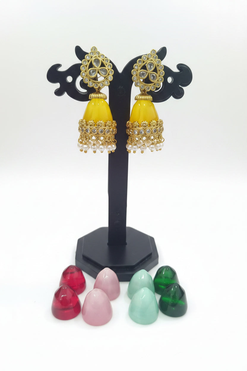 Changeable jhumkas - Design 2