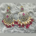 Chandbali - GJ Finish Pink