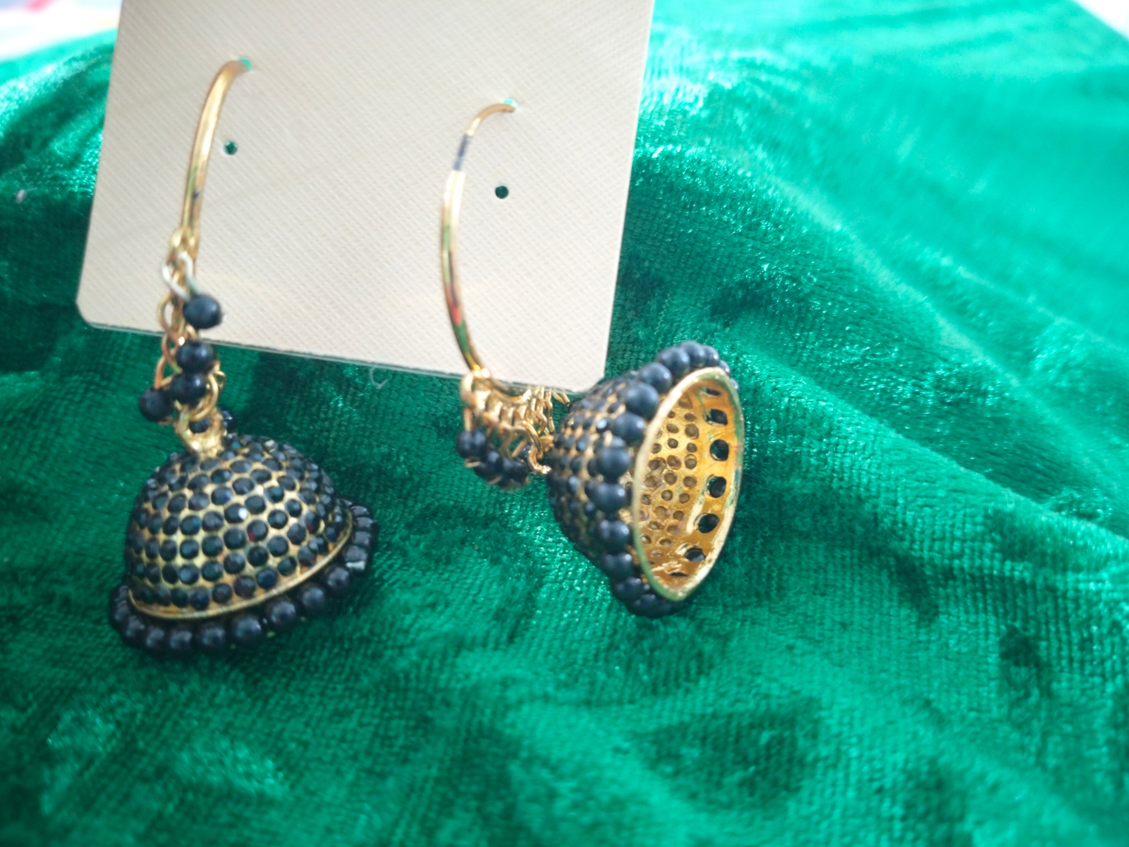 Jhumka with Ring hanging